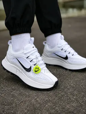 Original Nike Bailleli White Black Chunky Sneakers