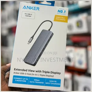 Anker USB-C Hub 14-in-1, Multi-Port Docking Station for USB-C Laptops
