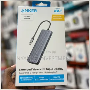 Anker USB-C Hub 14-in-1, Multi-Port Docking Station for USB-C Laptops