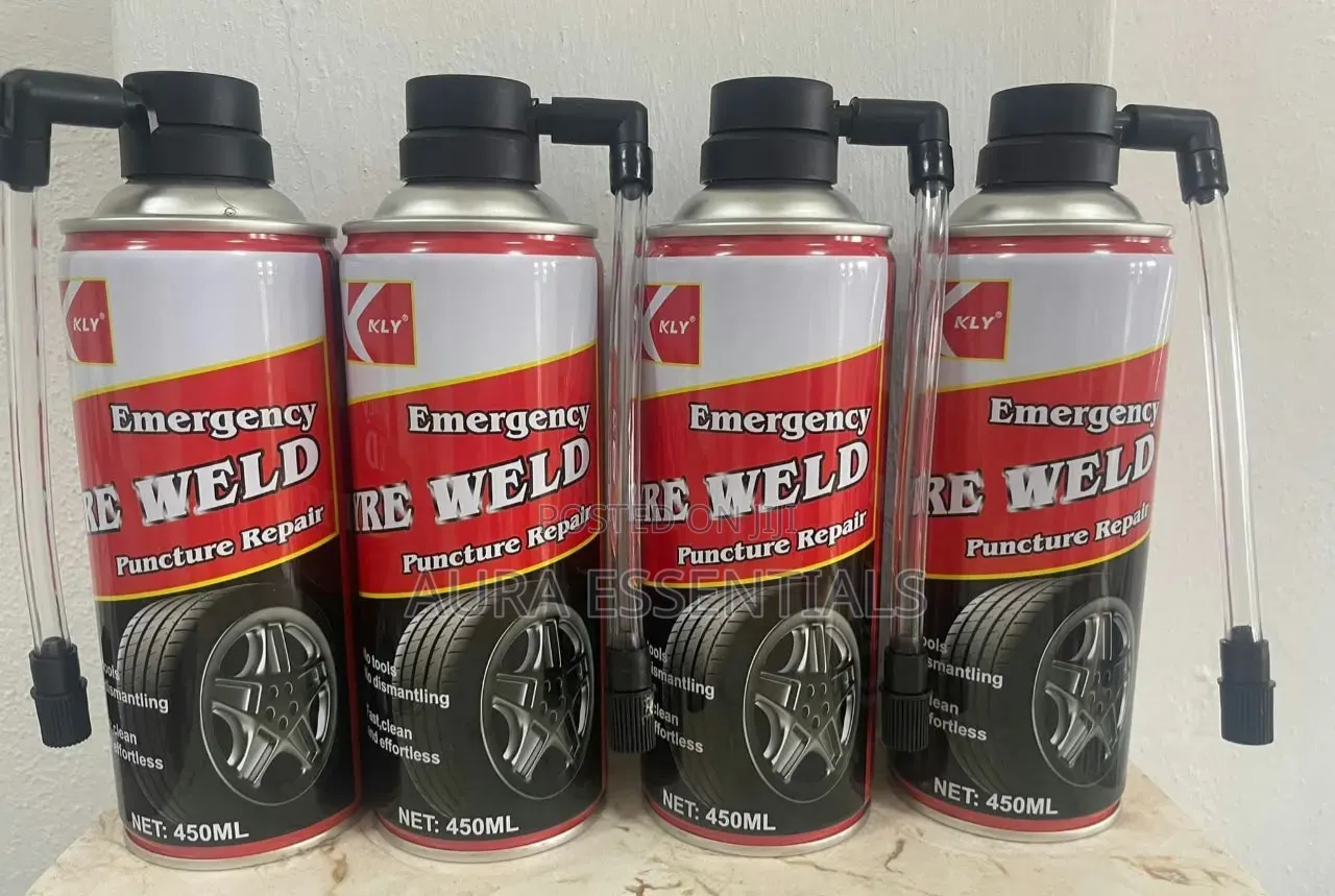 KLY Emergency Tyre Weld Puncture Repair and Inflator Spray