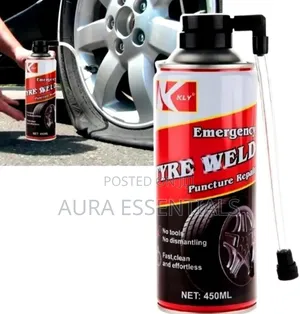 KLY Emergency Tyre Weld Puncture Repair and Inflator Spray