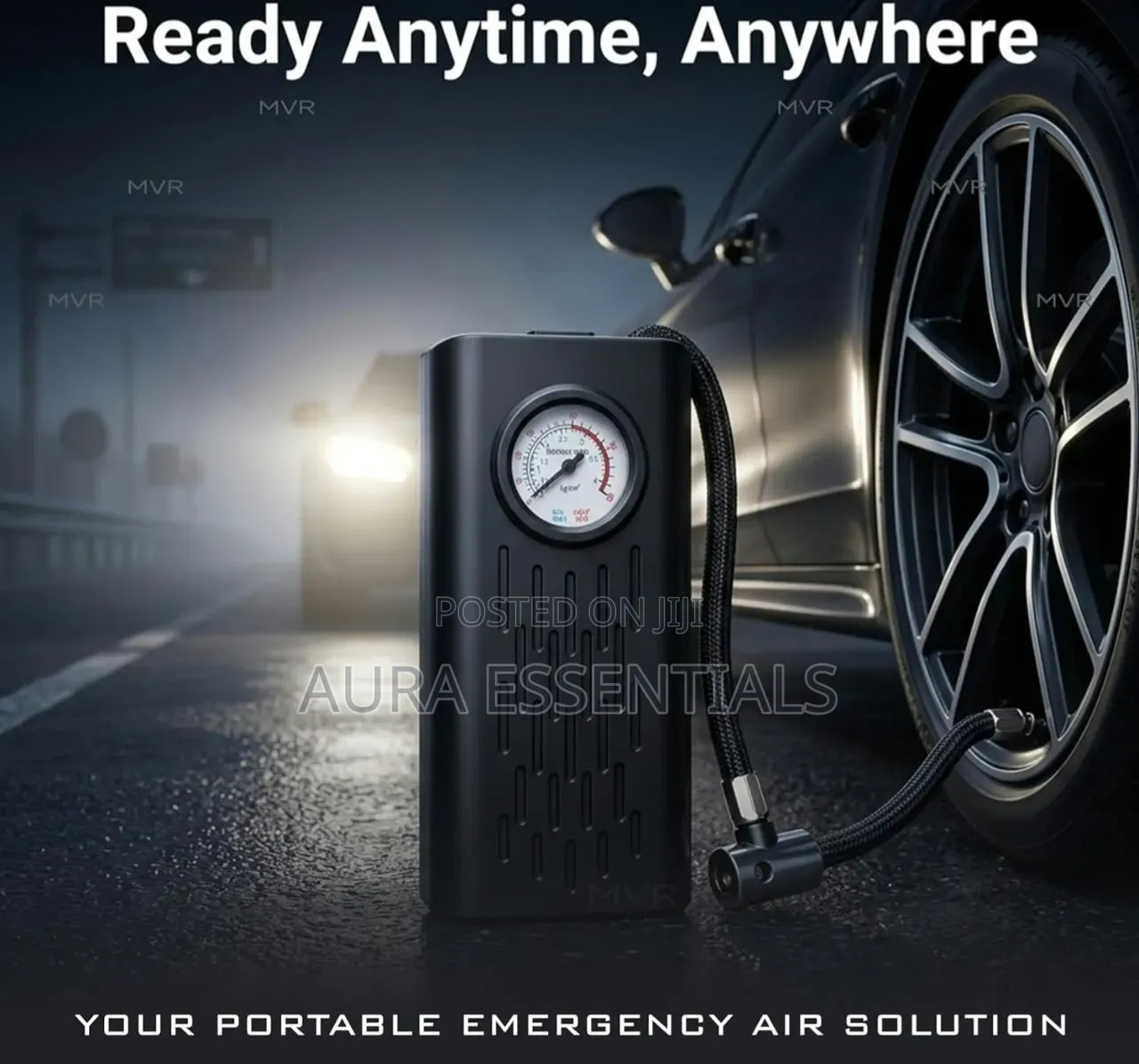 Cordless Air Pump for Car & Bike Tyres