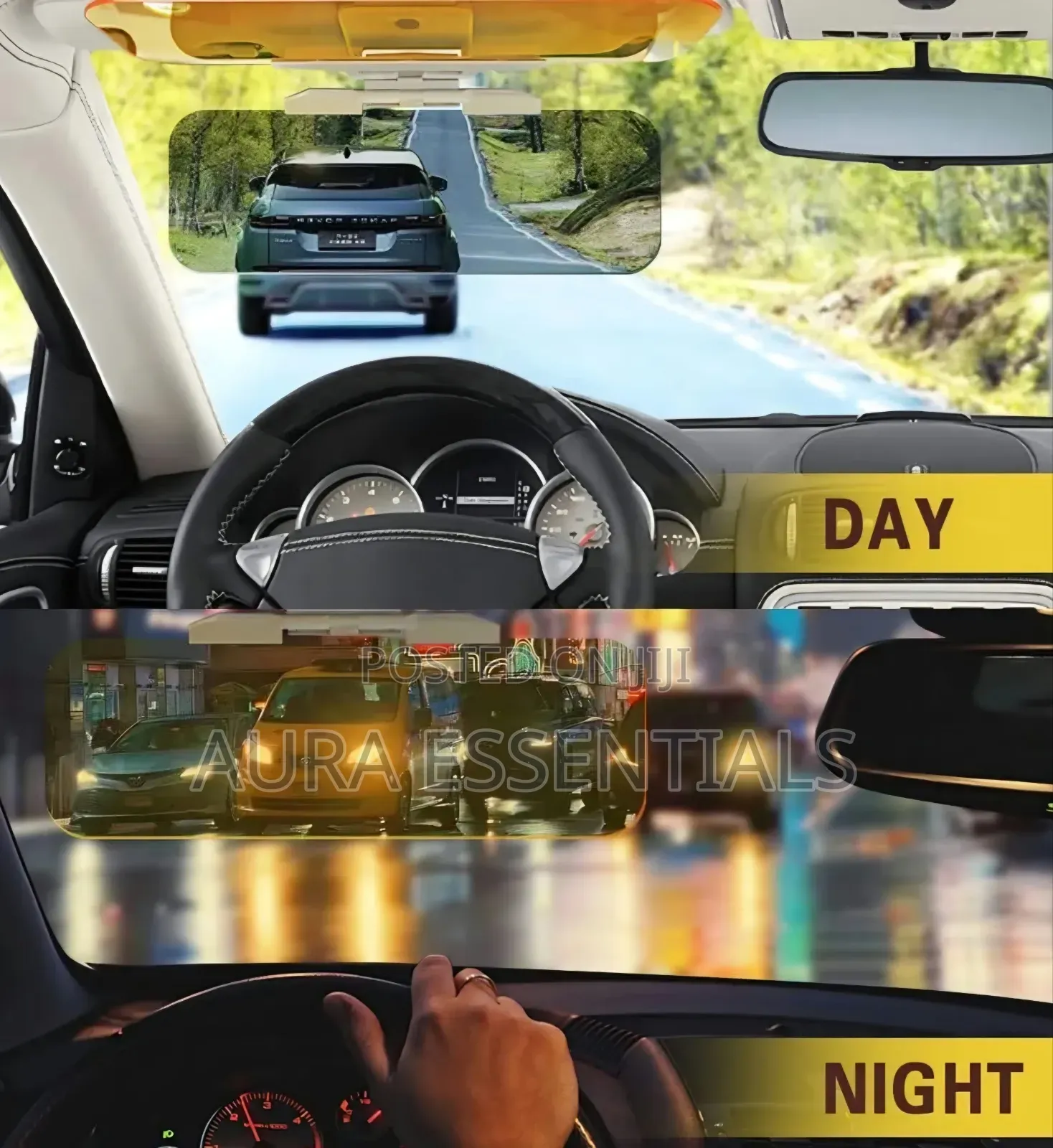 Car Day and Night Anti-Glare Visor