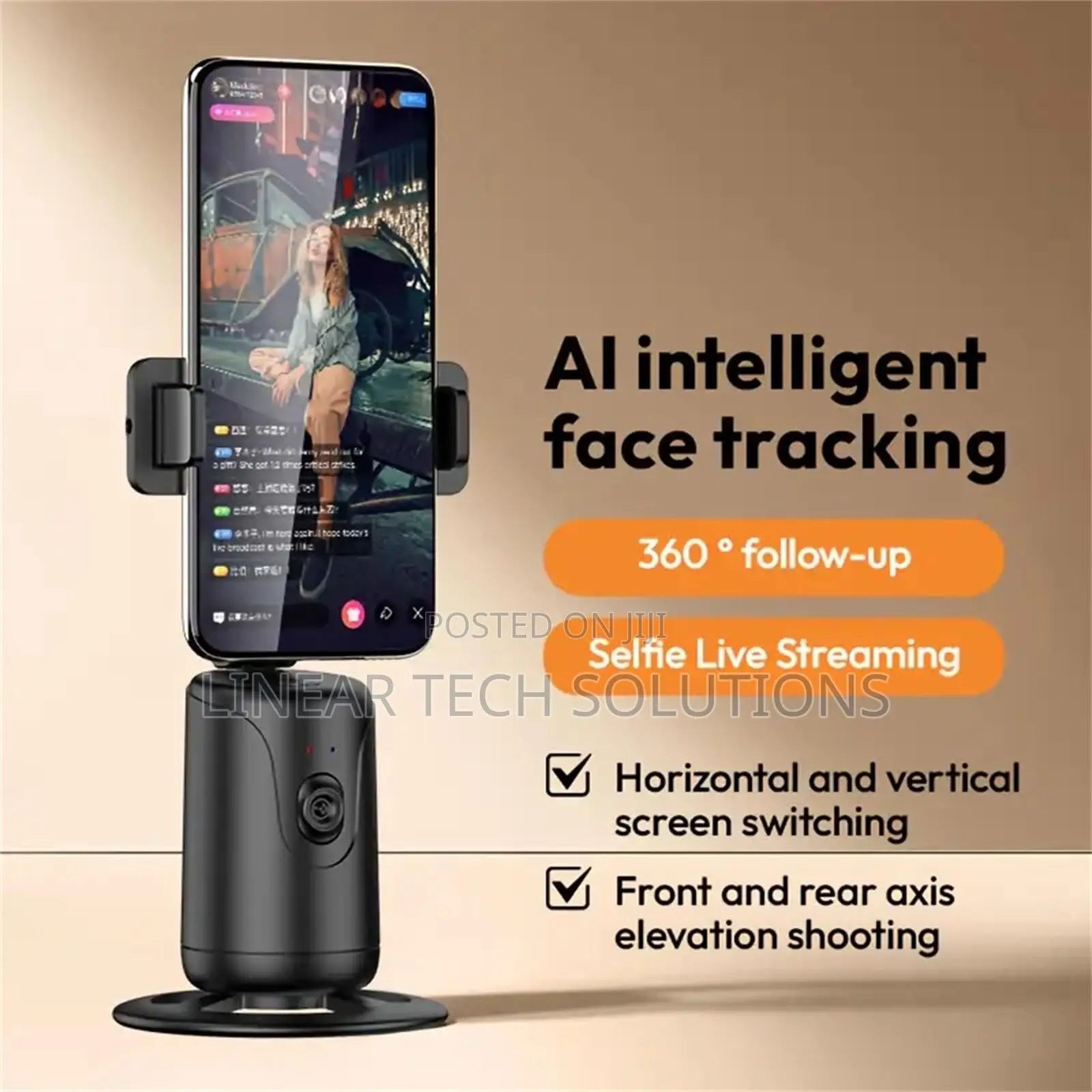 P01 Auto Face Tracking Selfie Stick Tripod