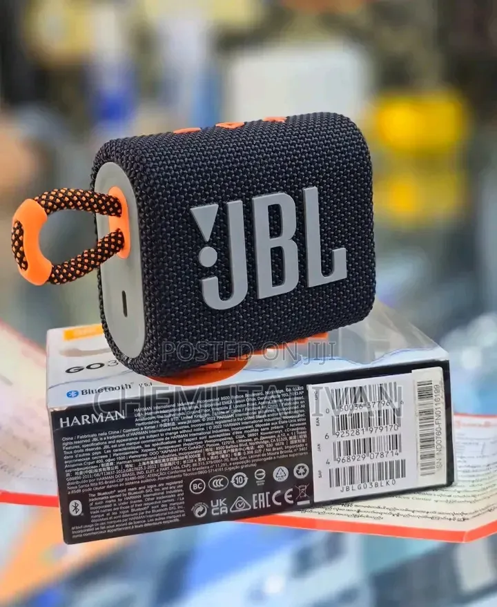 JBL Go3 Boom Bass Speaker