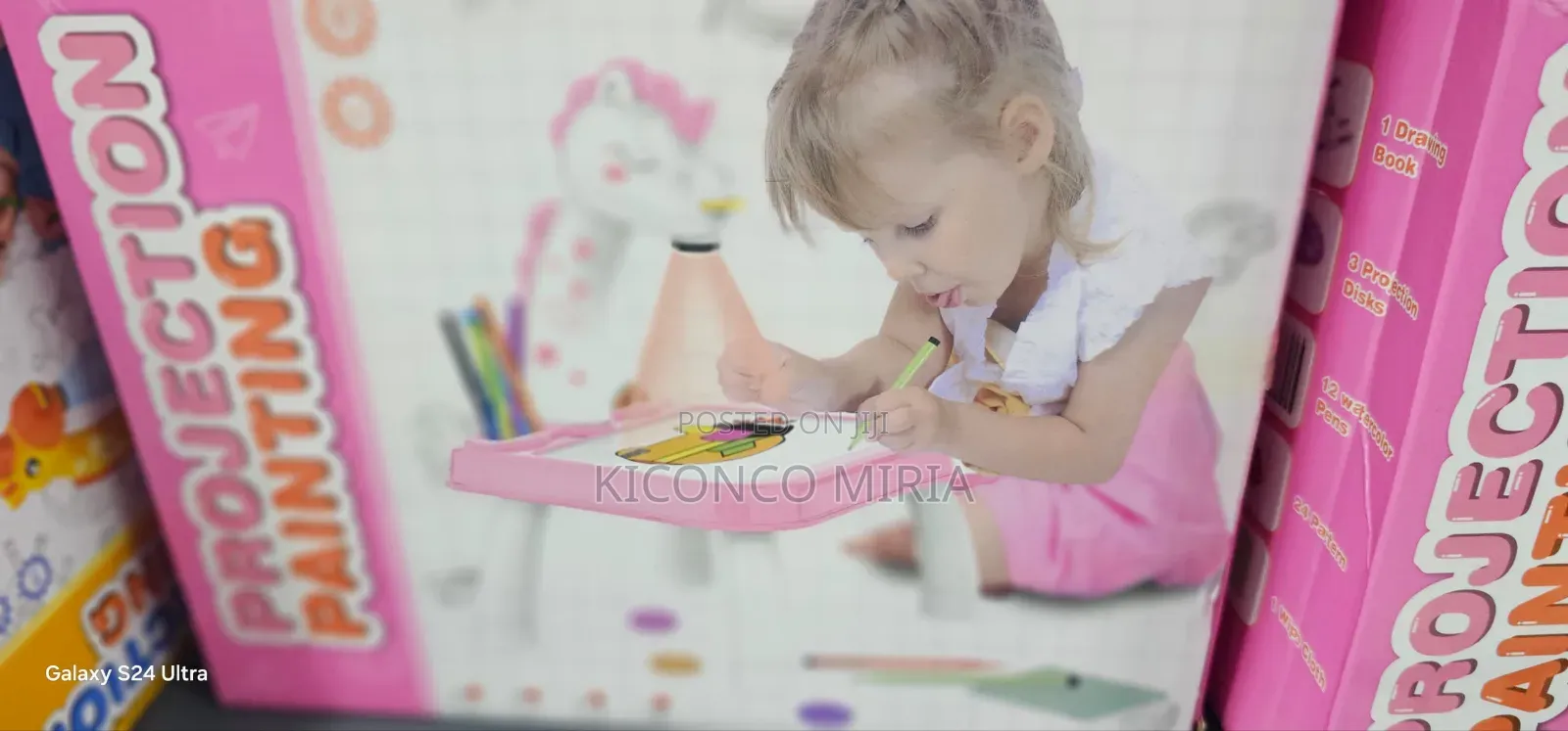 Unicorn Projection Painting Table