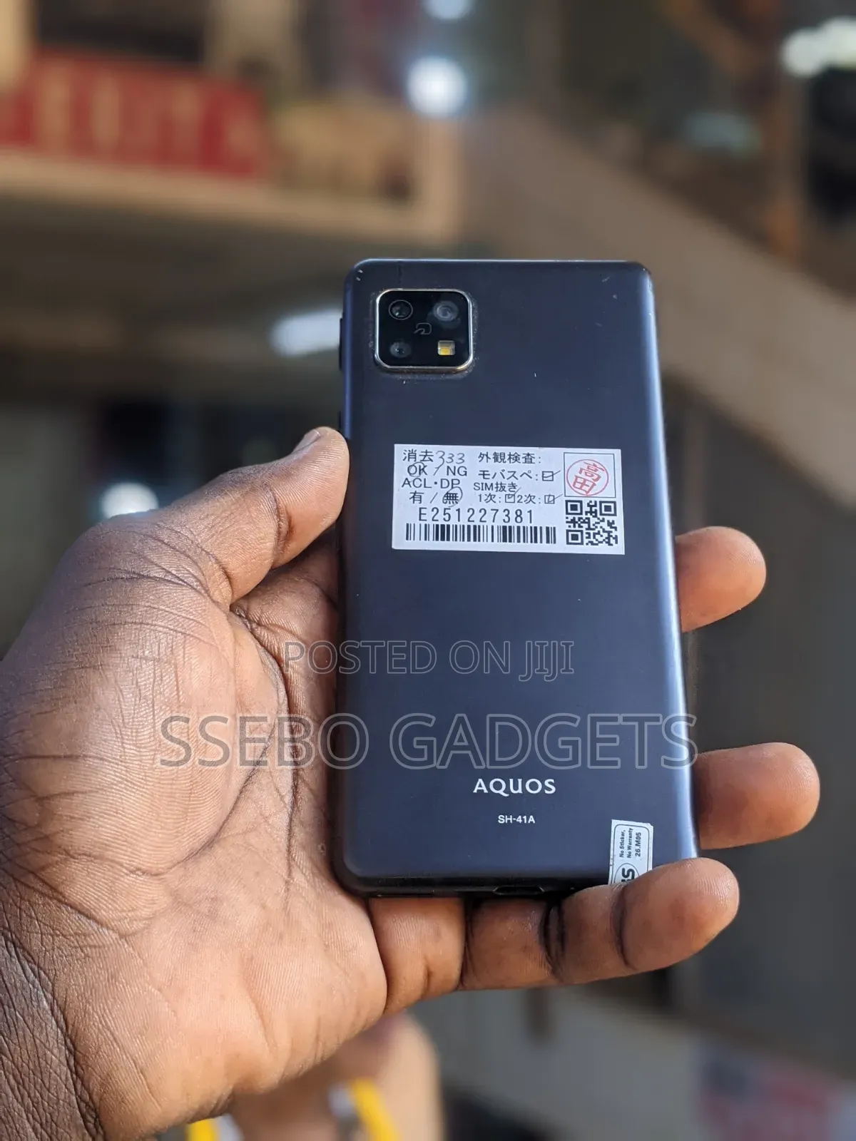 Sharp Aquos sense5G 64 GB Black
