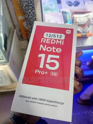 New Xiaomi Redmi Note 15 Pro+ 512 GB Black