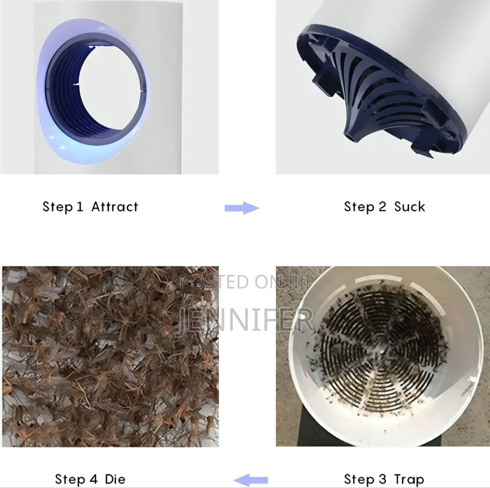 Photocatalytic UV Mosquito Killer Lamp