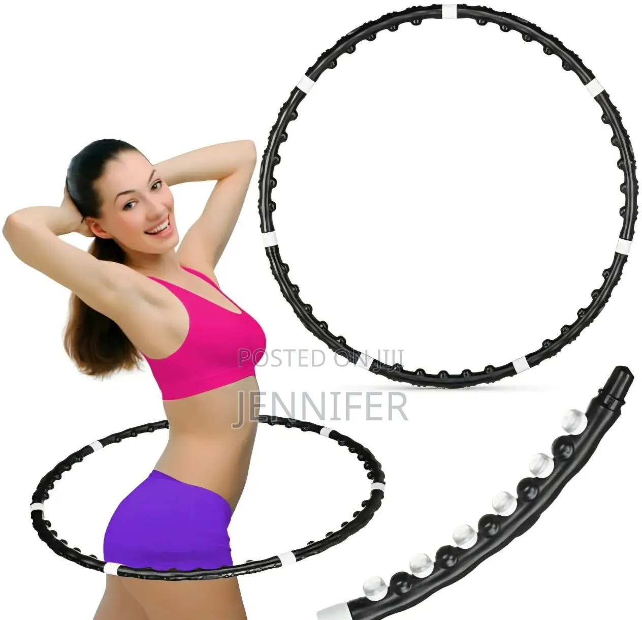 Acu-Hoop Pro Massaging Magnetic Hoop Exerciser