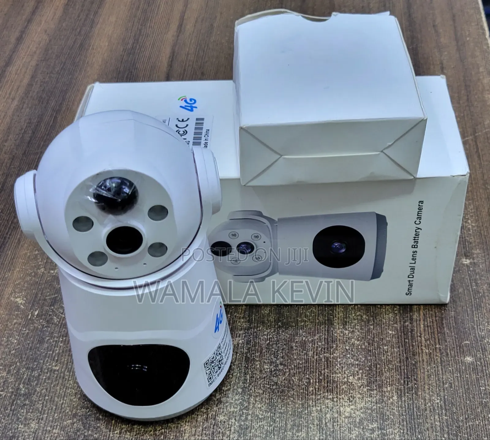 Smart Dual-Lens 4G Security Camera