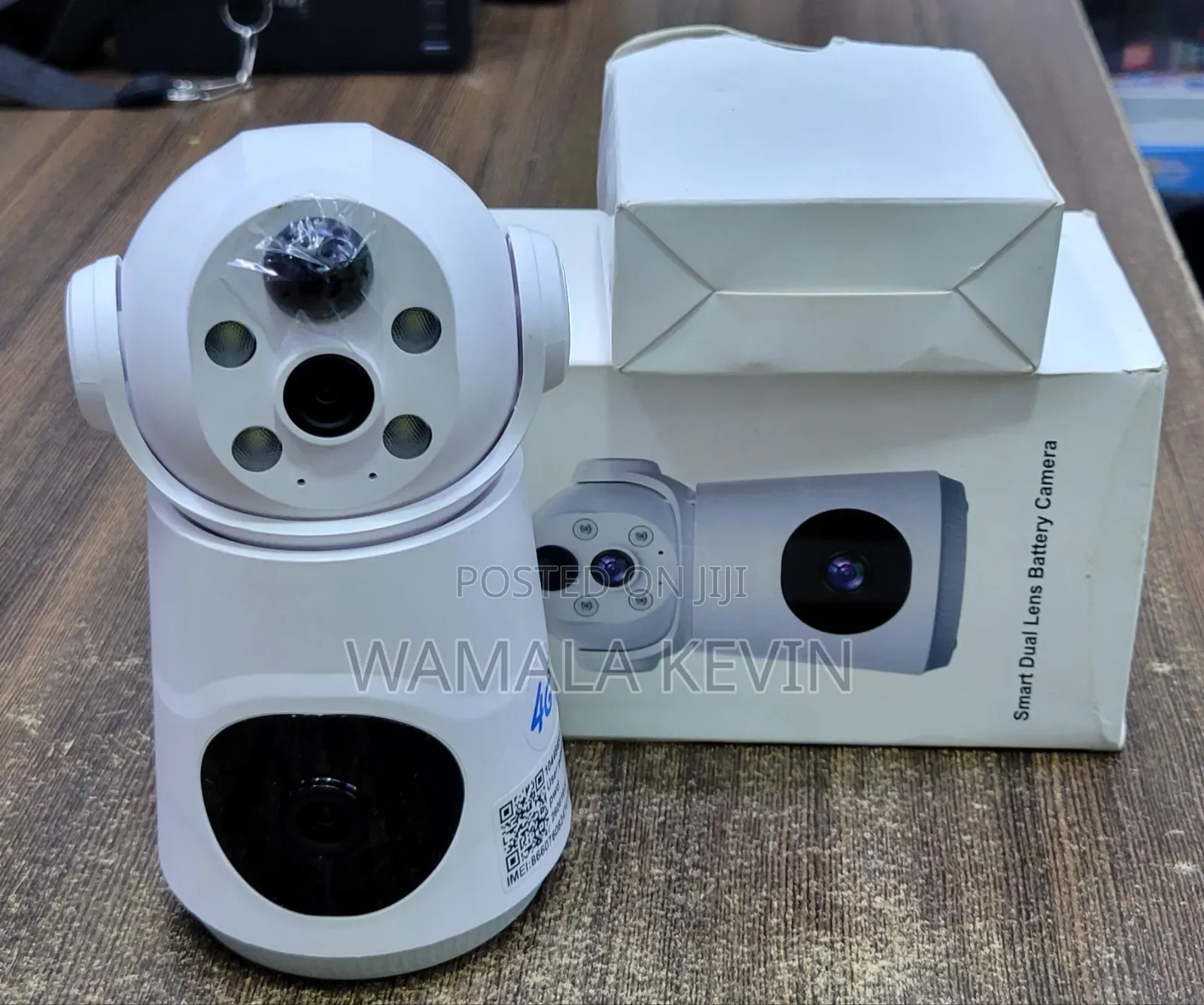 Smart Dual-Lens 4G Security Camera