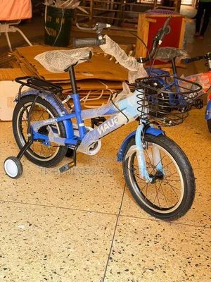 Light Blue Kids Bike