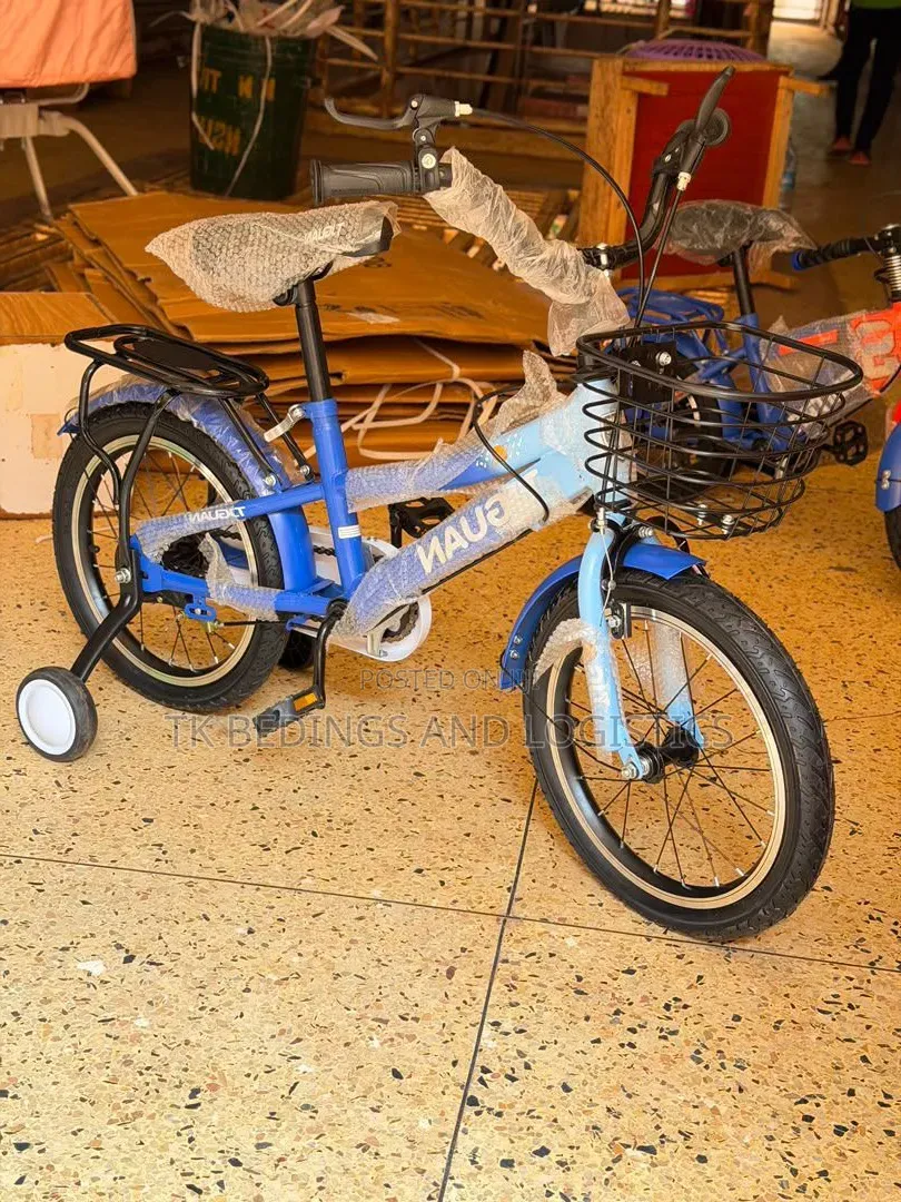 Light Blue Kids Bike