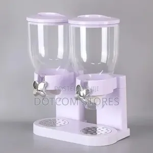 Double Cereal Dispenser Container
