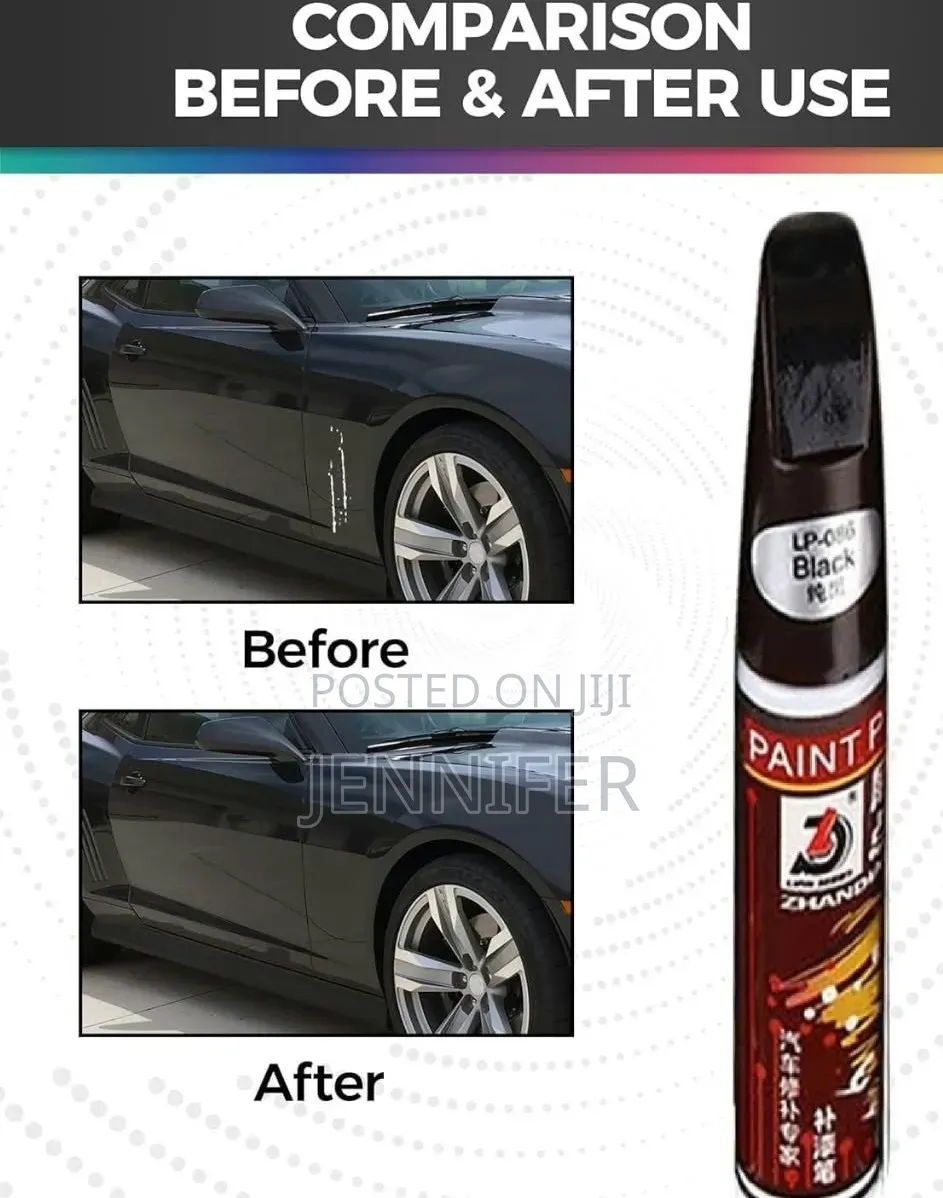 Lical Auto Paint Touch-Up Pen Black