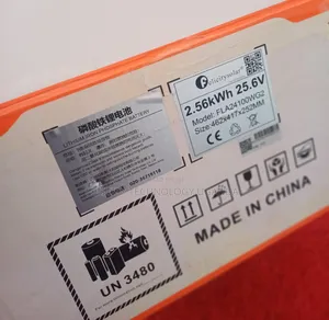 Lithium Ion 2.56kwh 24v.