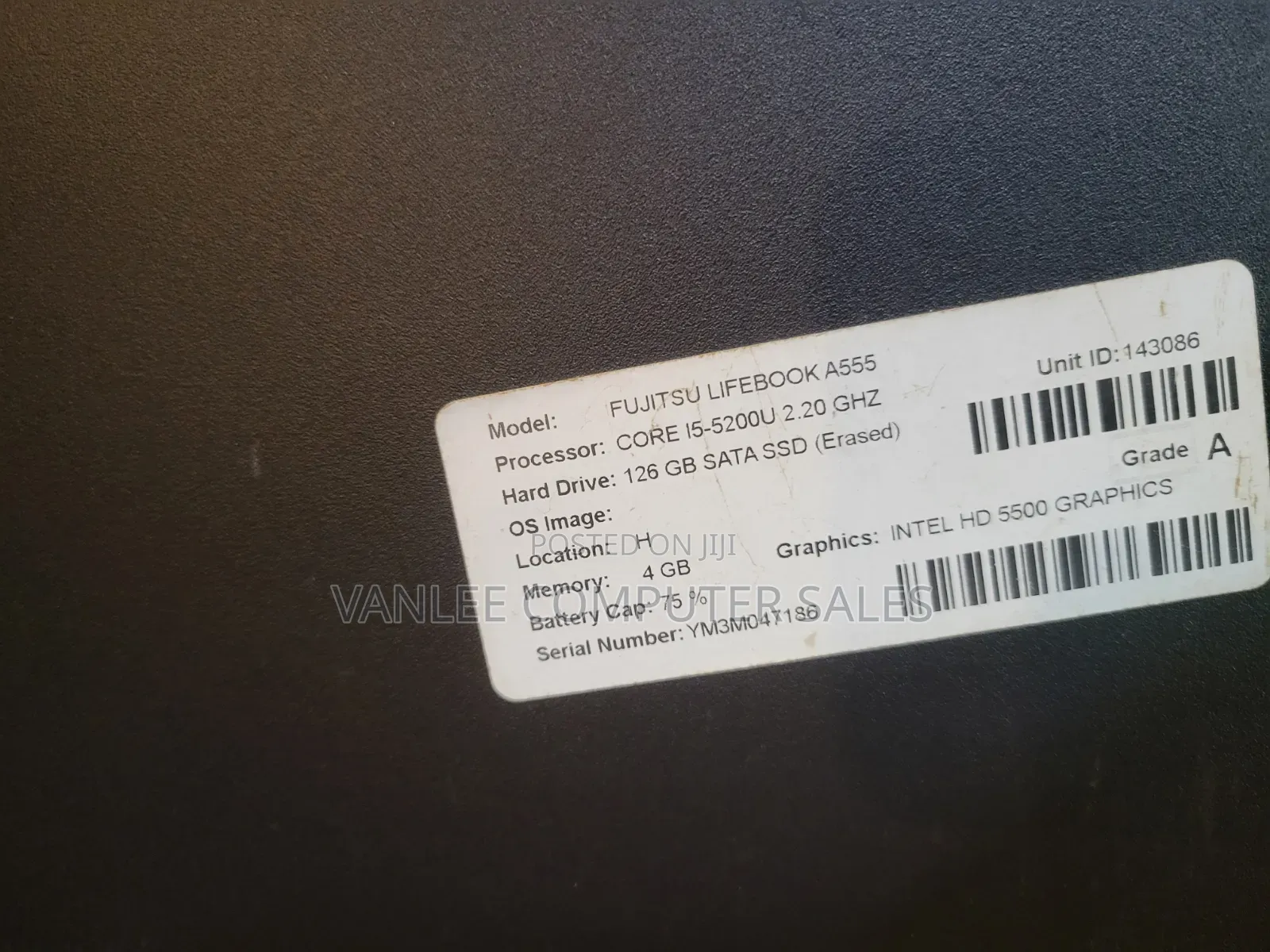 Laptop Fujitsu Lifebook A555 4GB Intel Core i5 HDD+SSD 320GB