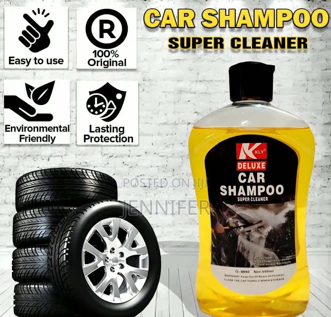 500ml Bottle of Deluxe Car Shampoo Super Cleaner