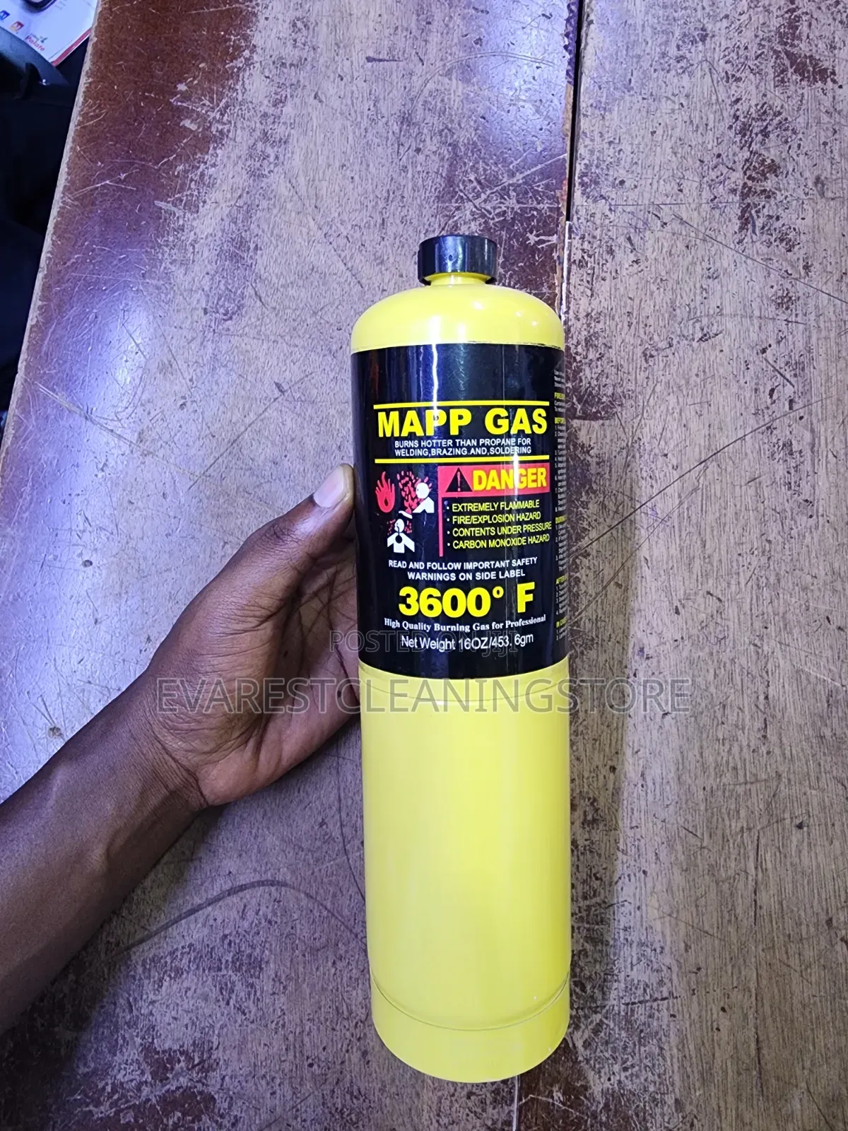 Mapp Brazing Gass