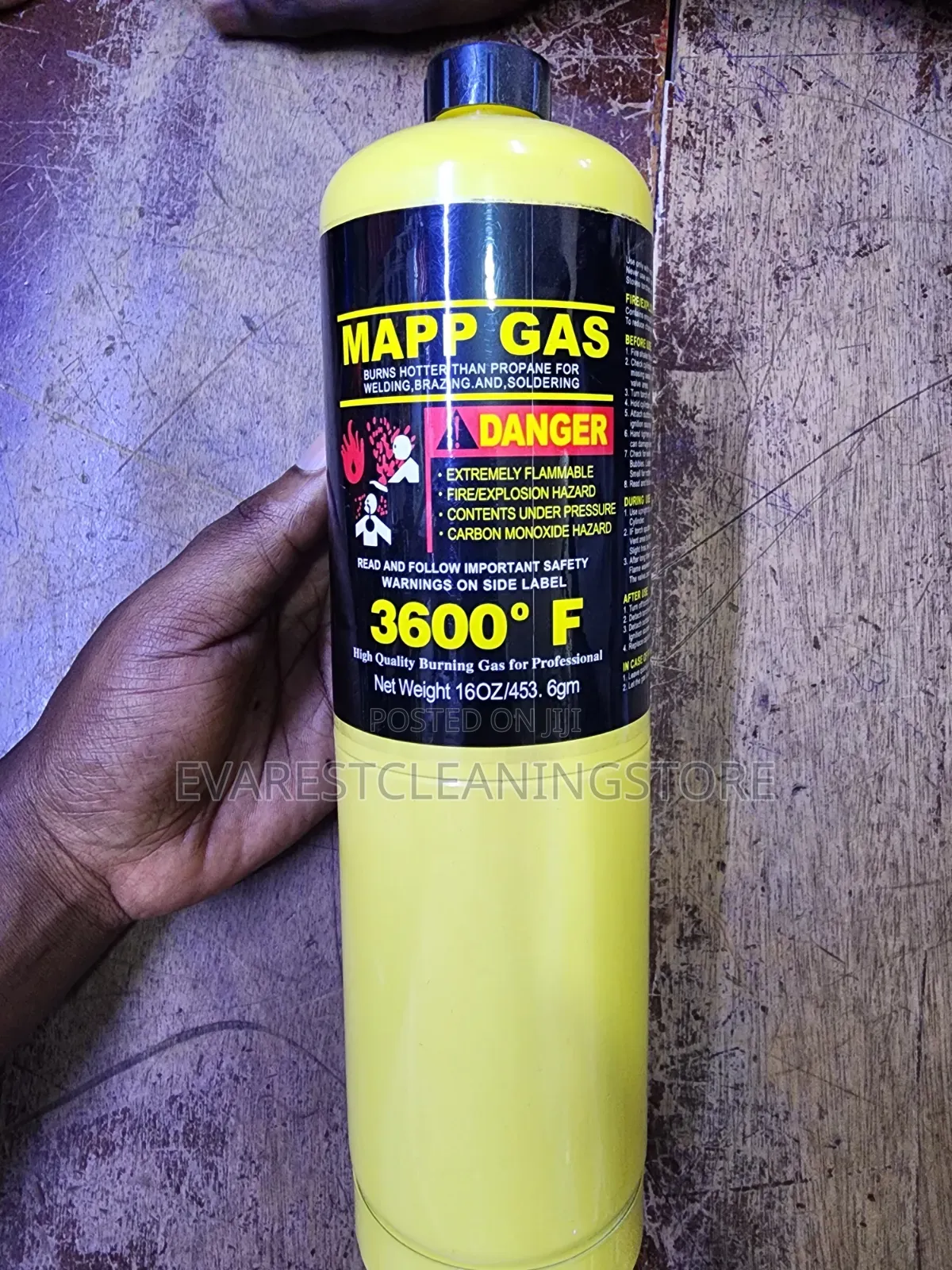 Mapp Brazing Gass
