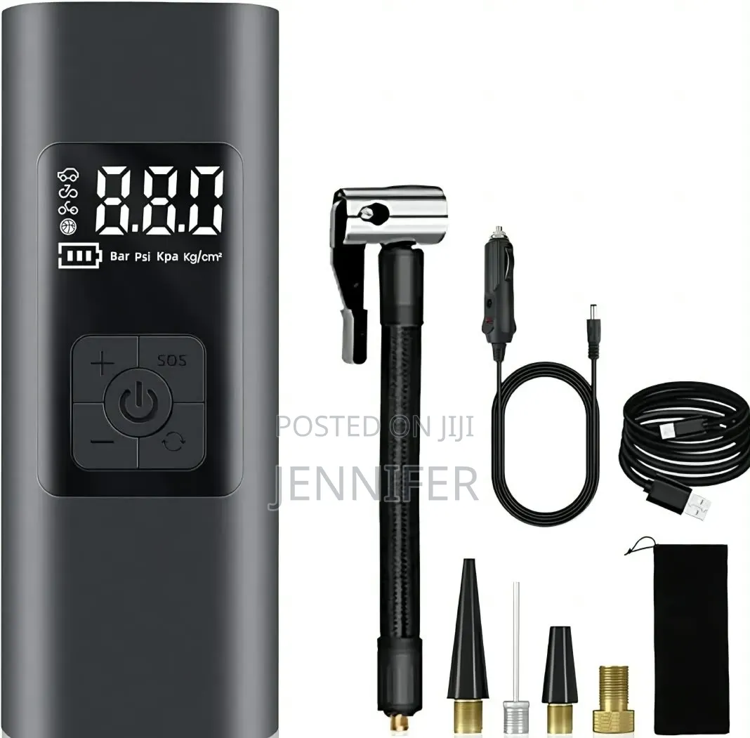 LLZ-668 Portable Cordless Air Compressor and Tyre Inflator.