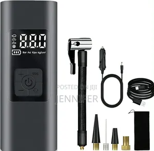 LLZ-668 Portable Cordless Air Compressor and Tyre Inflator.