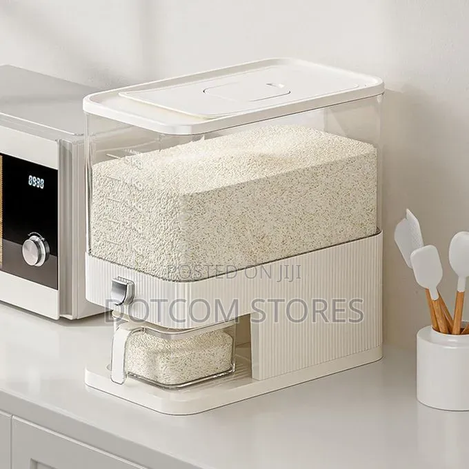 5 KG Kitchen Clear Moisture-Proof Food Grade Rice Dispenser