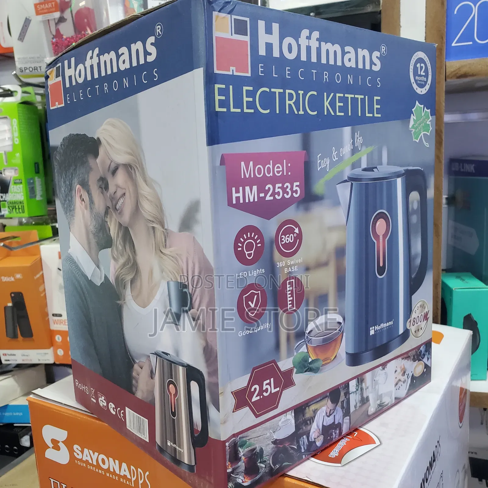 Electric  Kettle  2.5l / Hoffman  Electric  Kettle