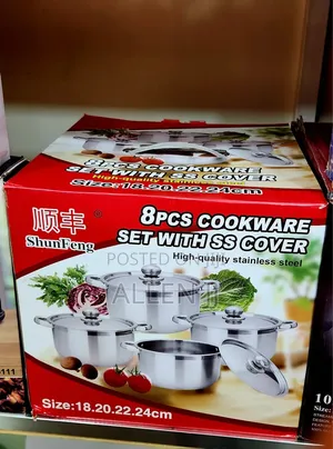 8-Piece Cookware Set.