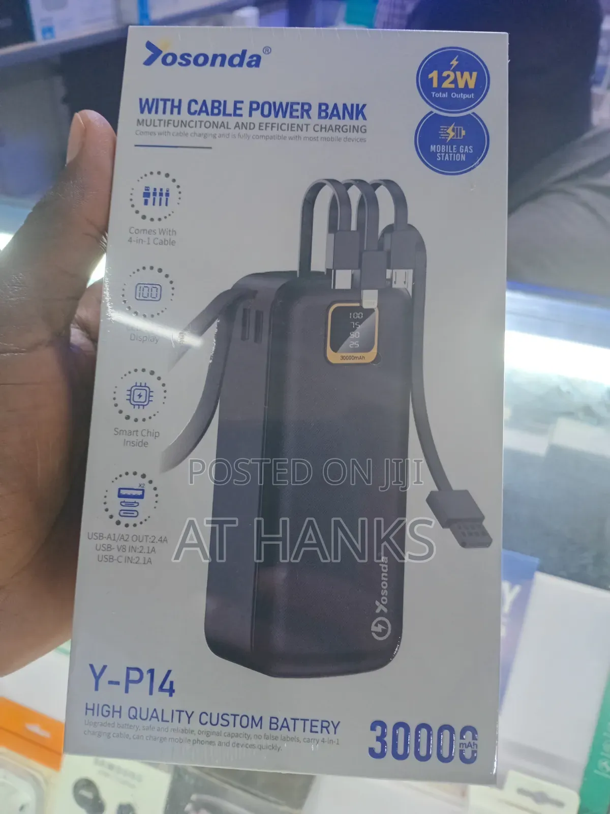 Yosonda Power Bank 30000mAH