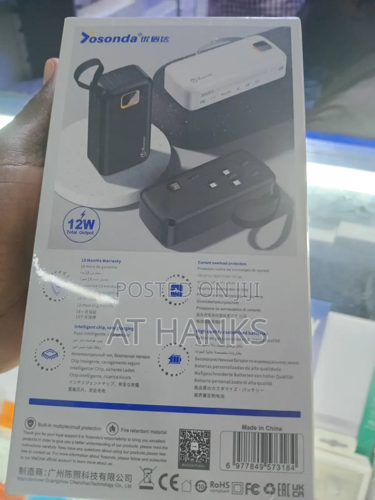 Yosonda Power Bank 30000mAH
