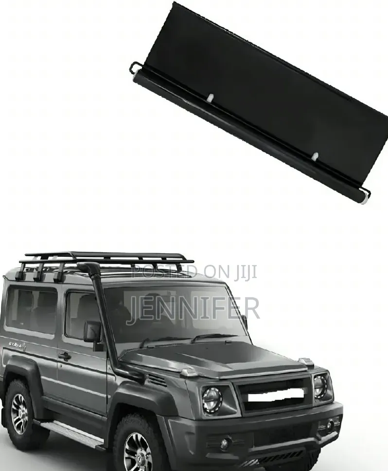 Retractable Suction-Cup Roller Car Sunshade