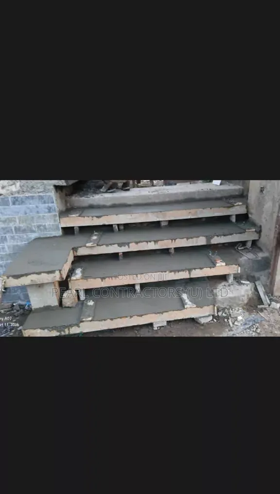 Floating Steps Construction
