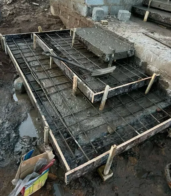 Floating Steps Construction