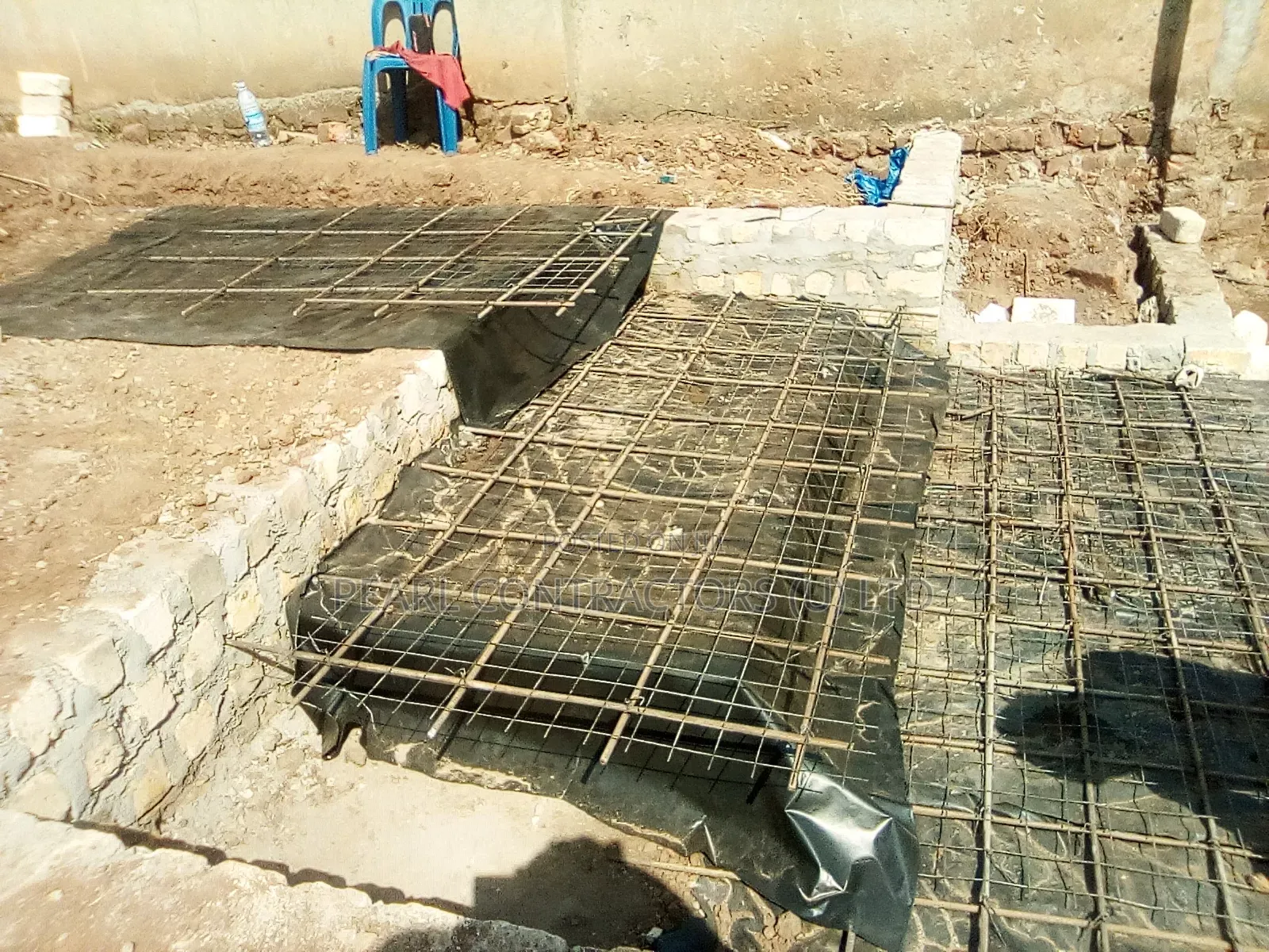 Floating Steps Construction