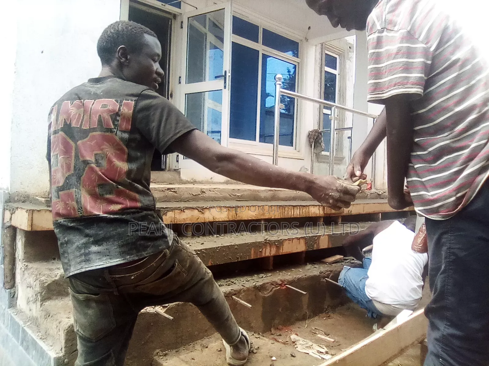 Floating Steps Construction