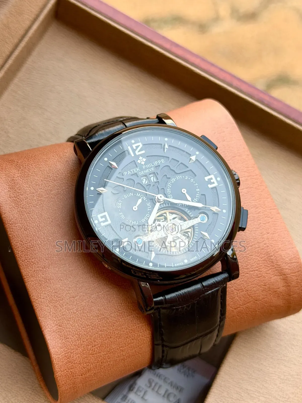 Men's Original Mechanical Wrist Analog Patek Philippe Wrist Time Piece