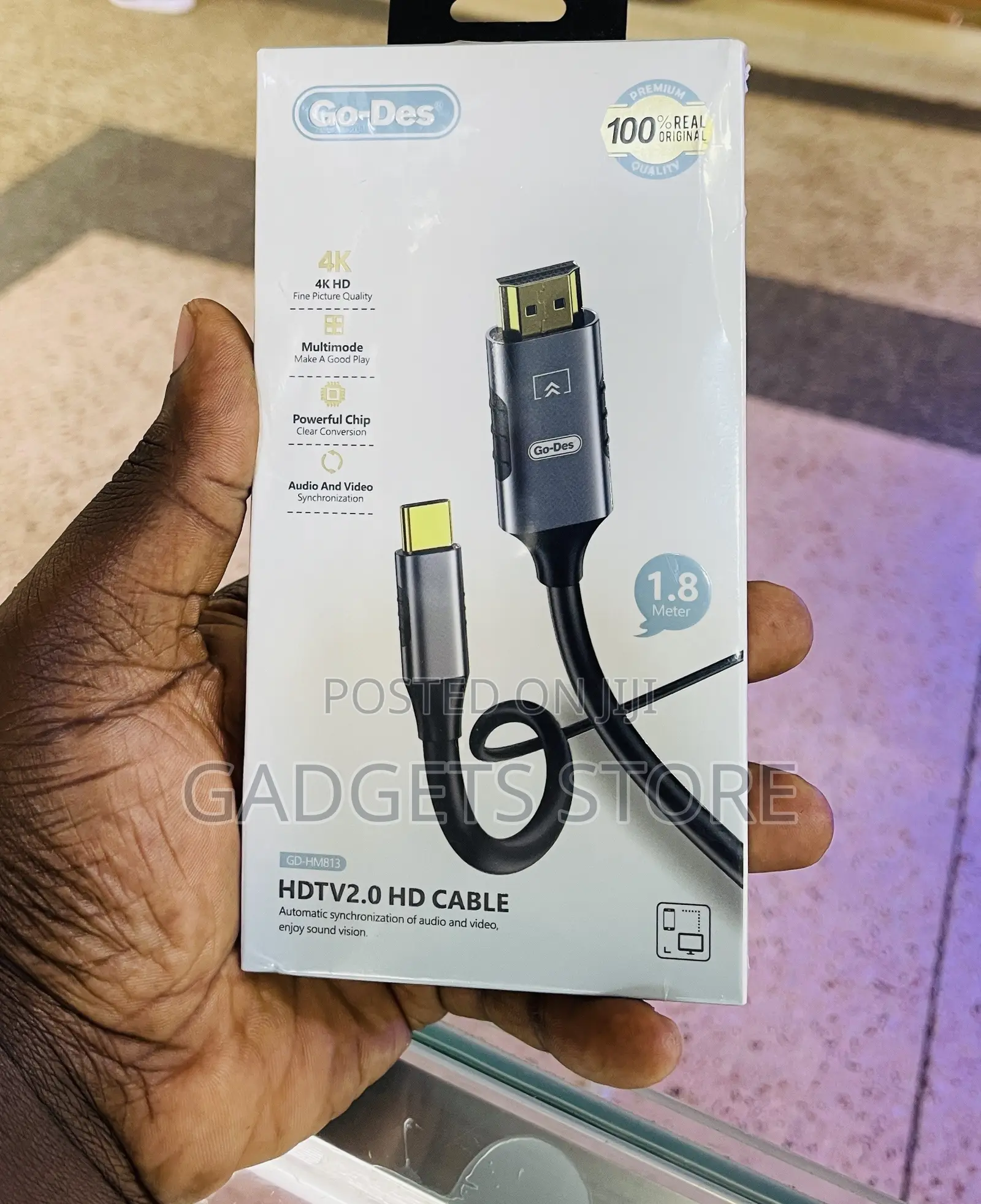 Go-Des USB Type-C to HDTV Cable Model GD-HM813)