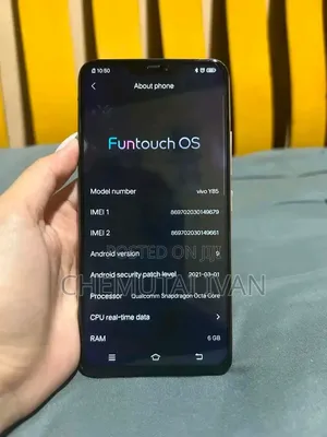Vivo Y85 64 GB Black