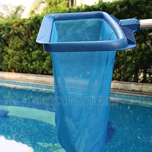Blue Swimming Pool Leaf Skimmer Net