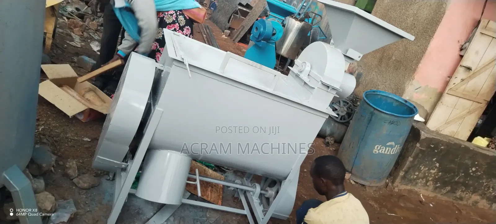 Horizontal Feed Mixer