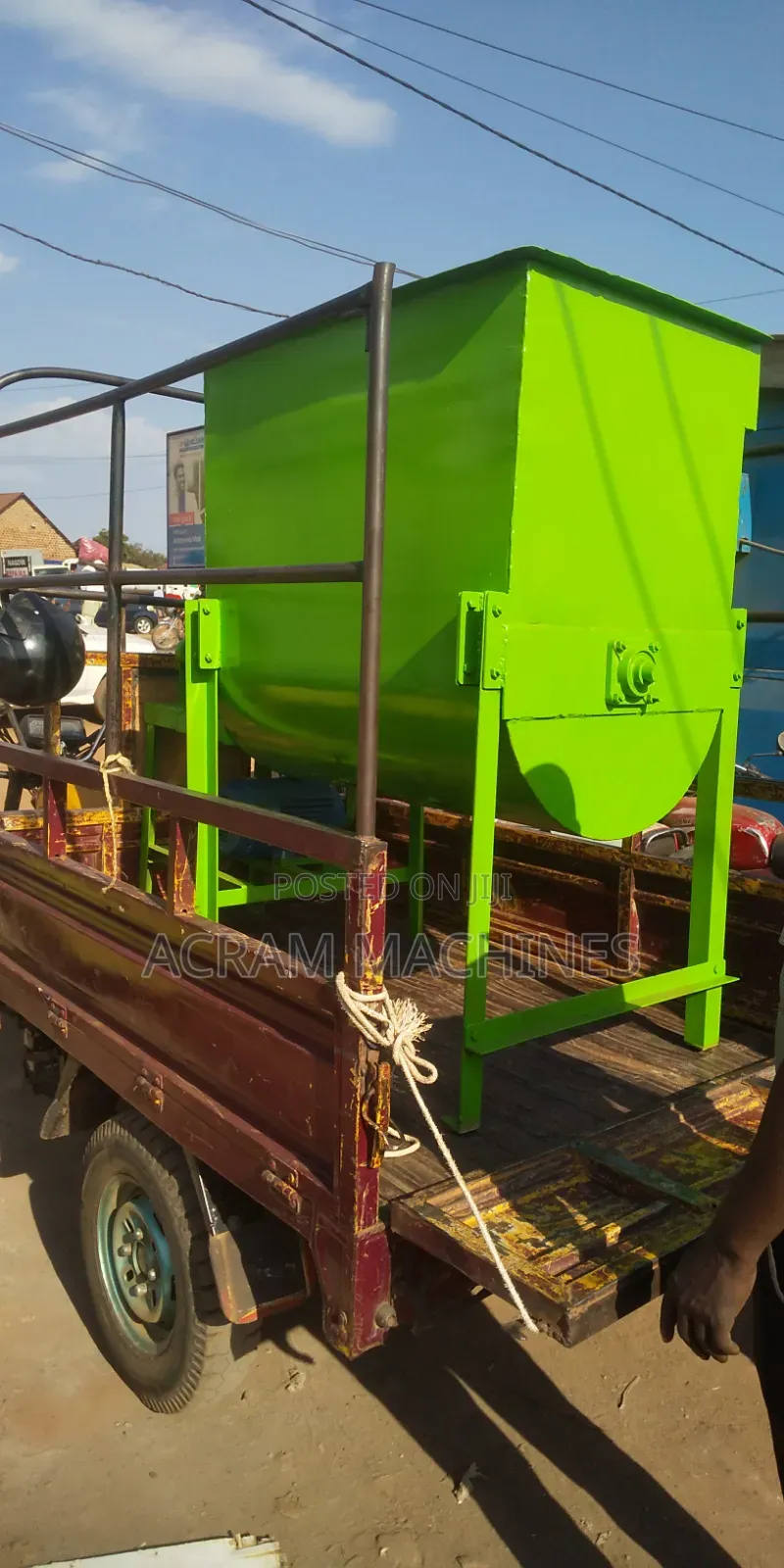 Horizontal Feed Mixer