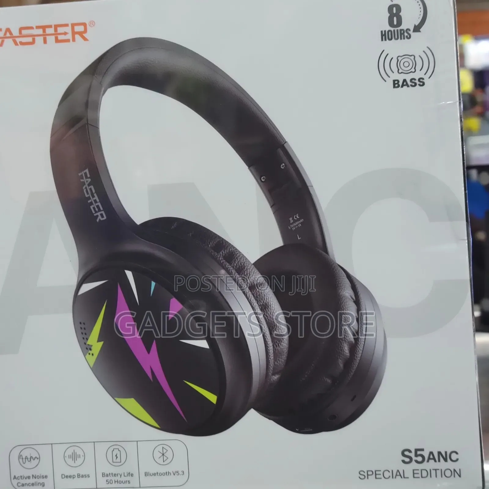 Faster S5 ANC Special Edition Wireless Over-Ear Headphones