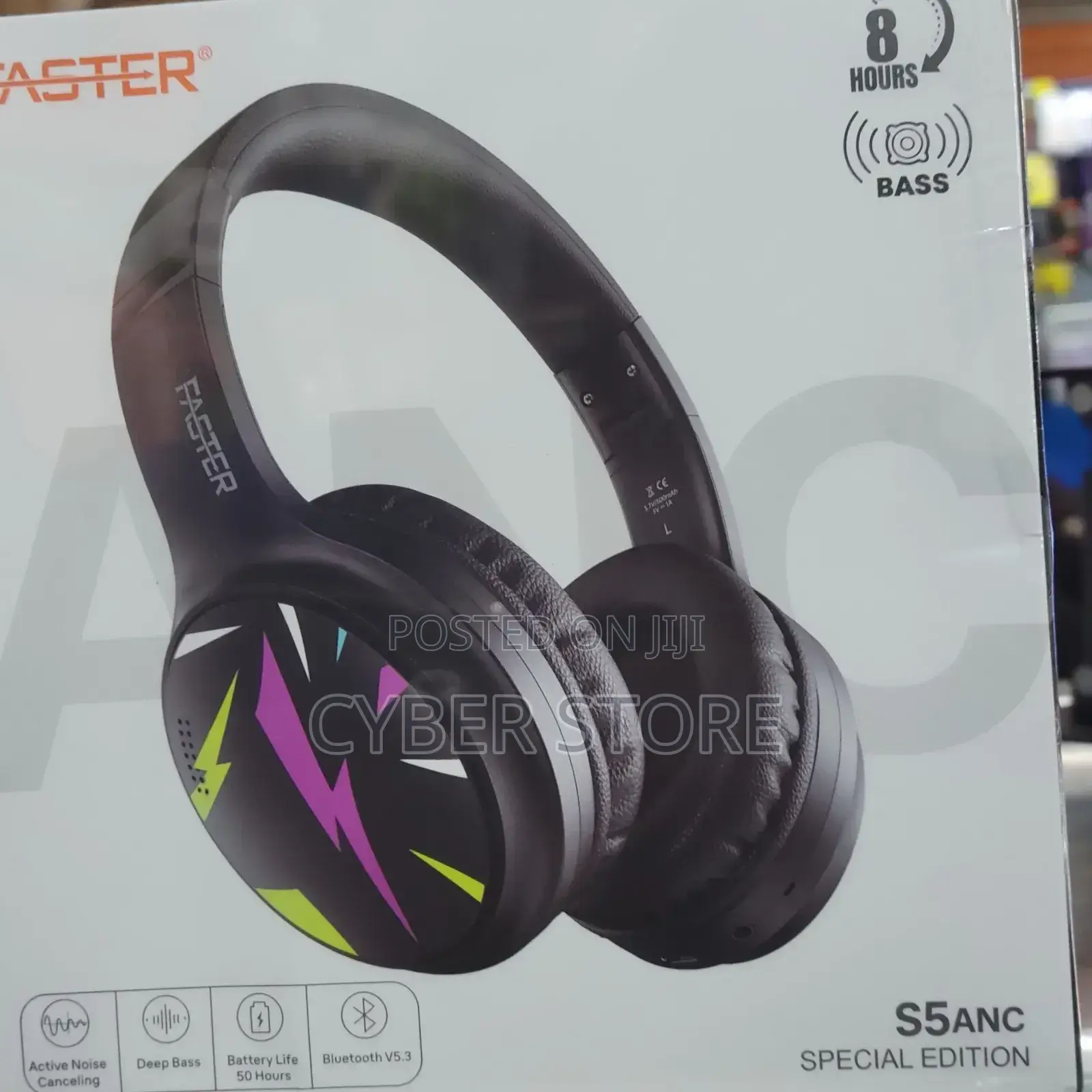 Faster S5 ANC Special Edition Wireless Over-Ear Headphones