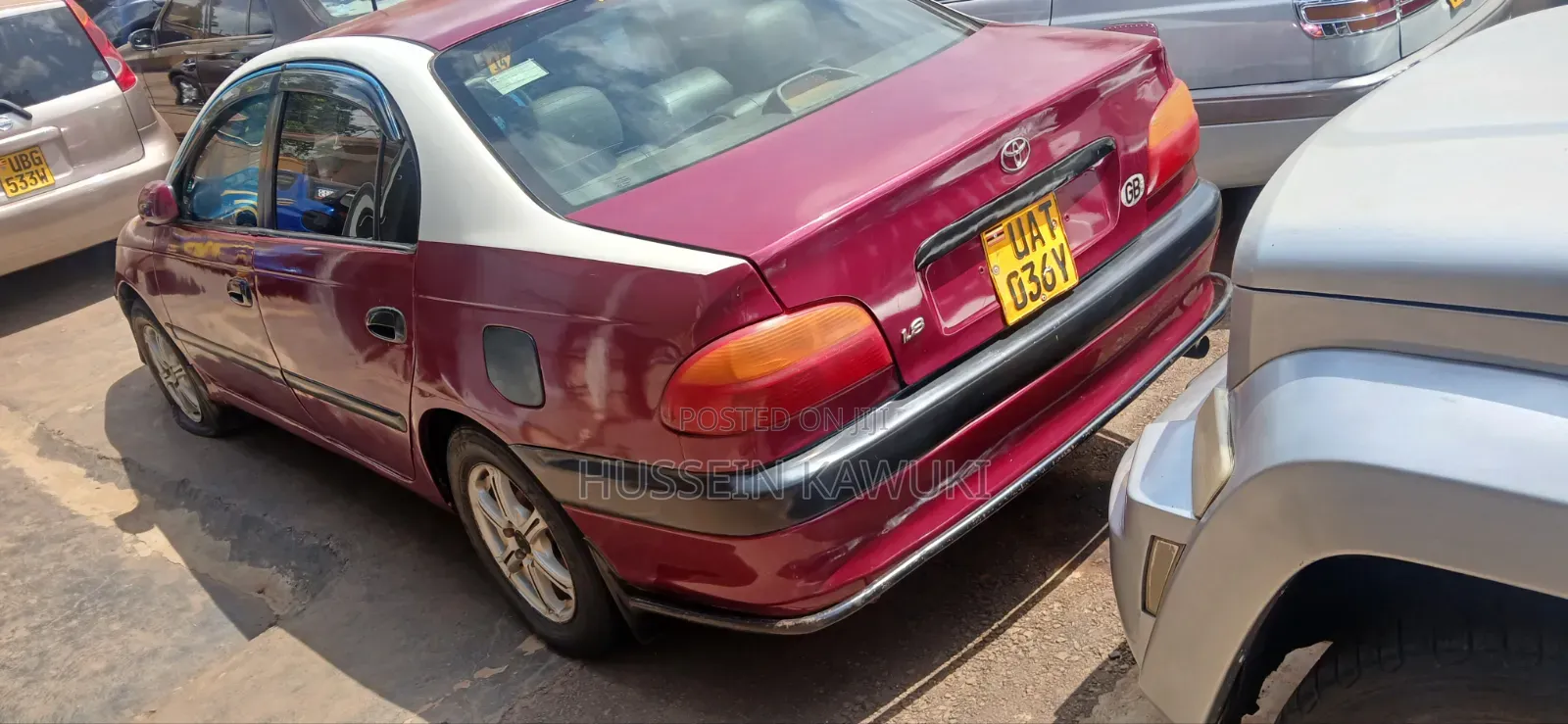 Toyota Corolla II 1999 Maroon