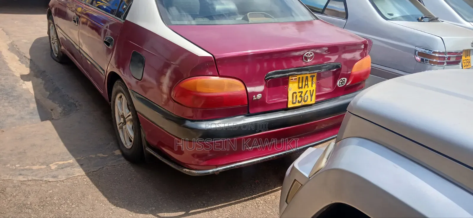 Toyota Corolla II 1999 Maroon