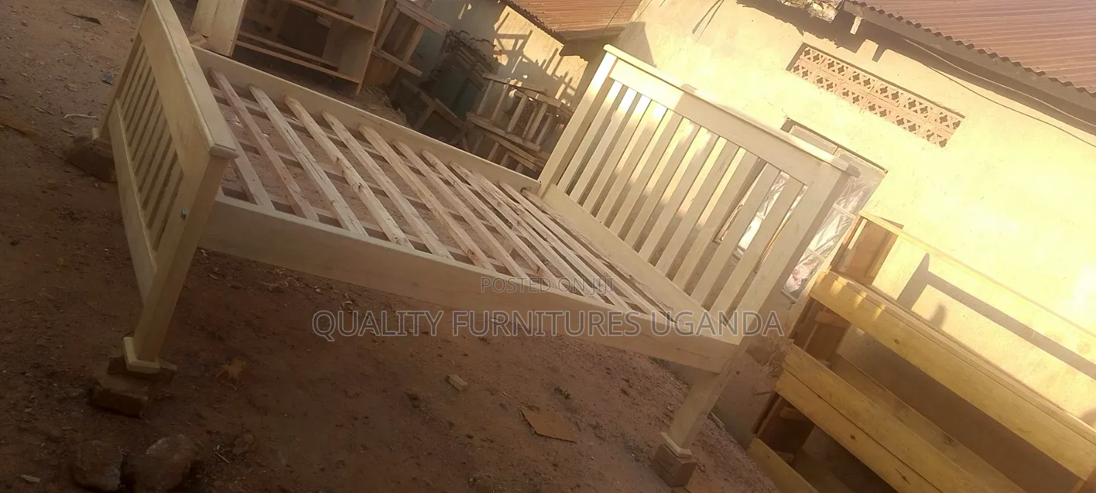 5 by 6 Striped Bed