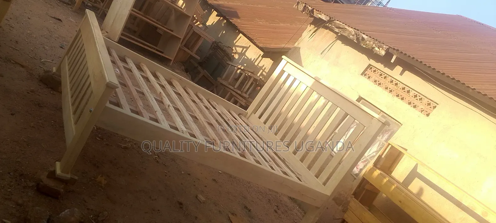 5 by 6 Striped Bed
