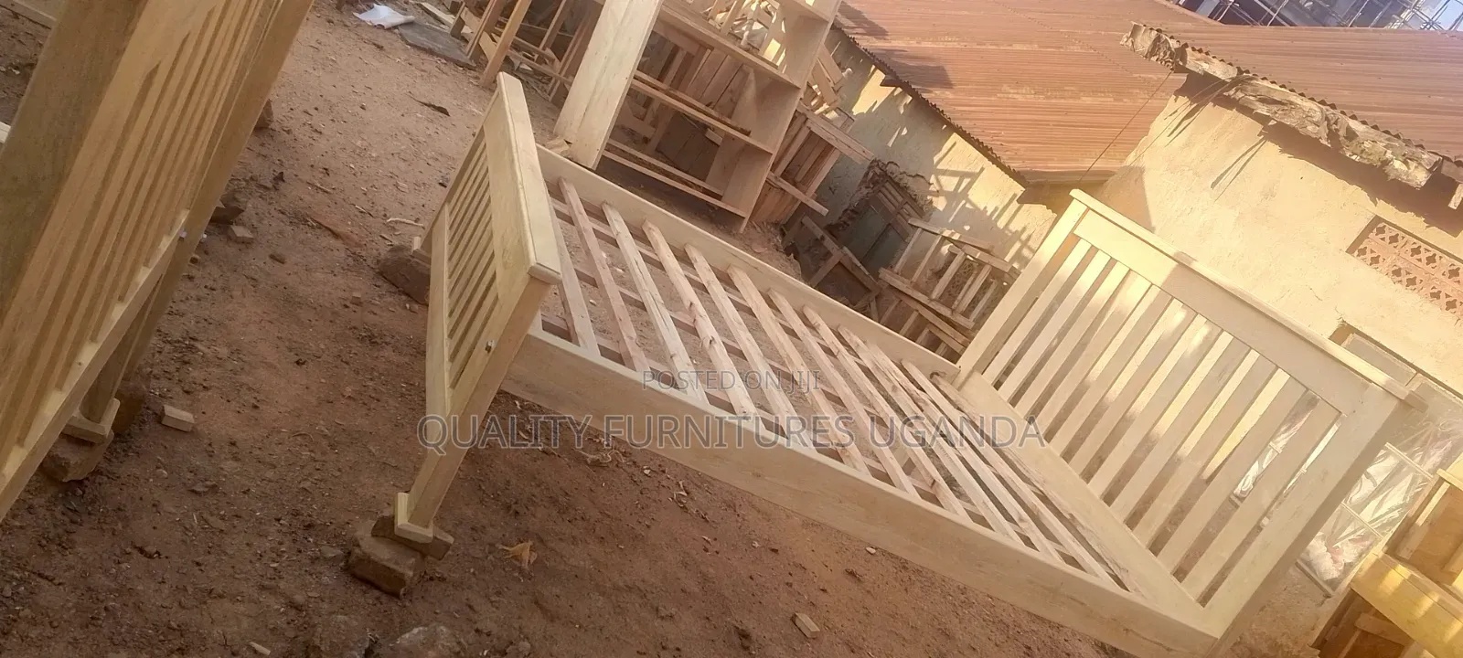 5 by 6 Grade One Wooden Bed